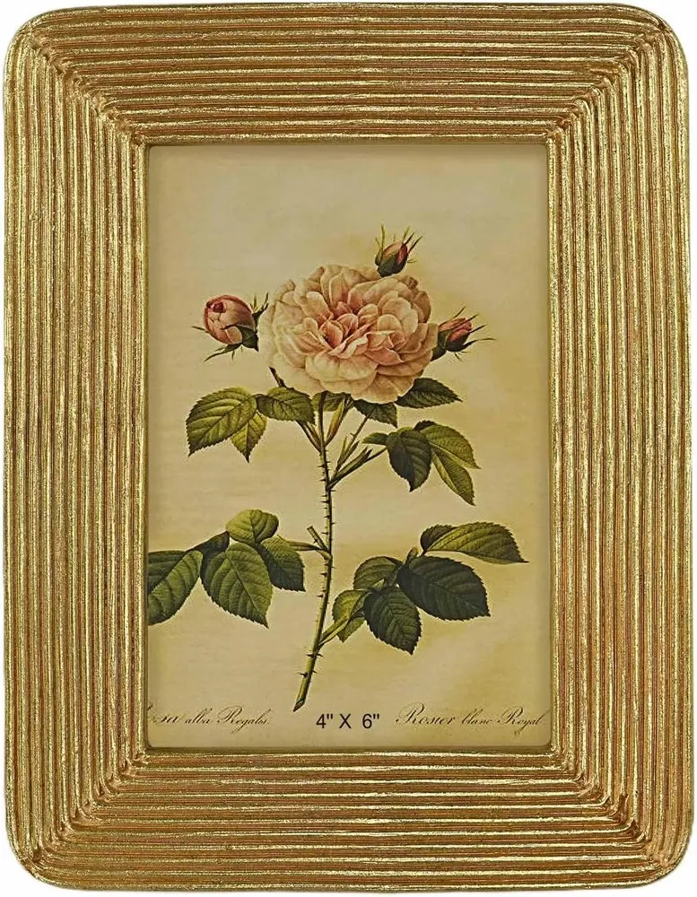 Desklens Gold Vintage Antique Boho Picture Frame