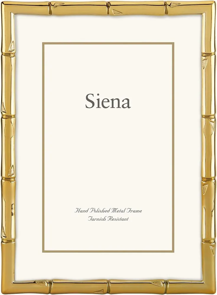 Siena Cast Metal Bamboo Picture Frame