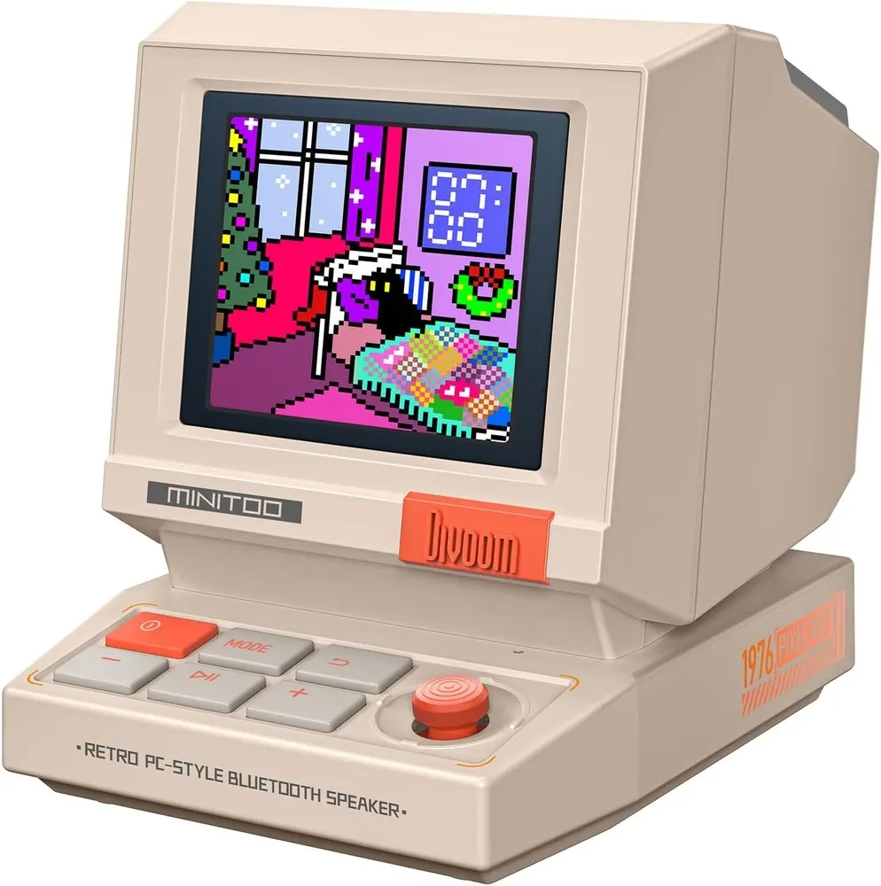 Divoom MiniToo Retro PC-Style Computer Speaker