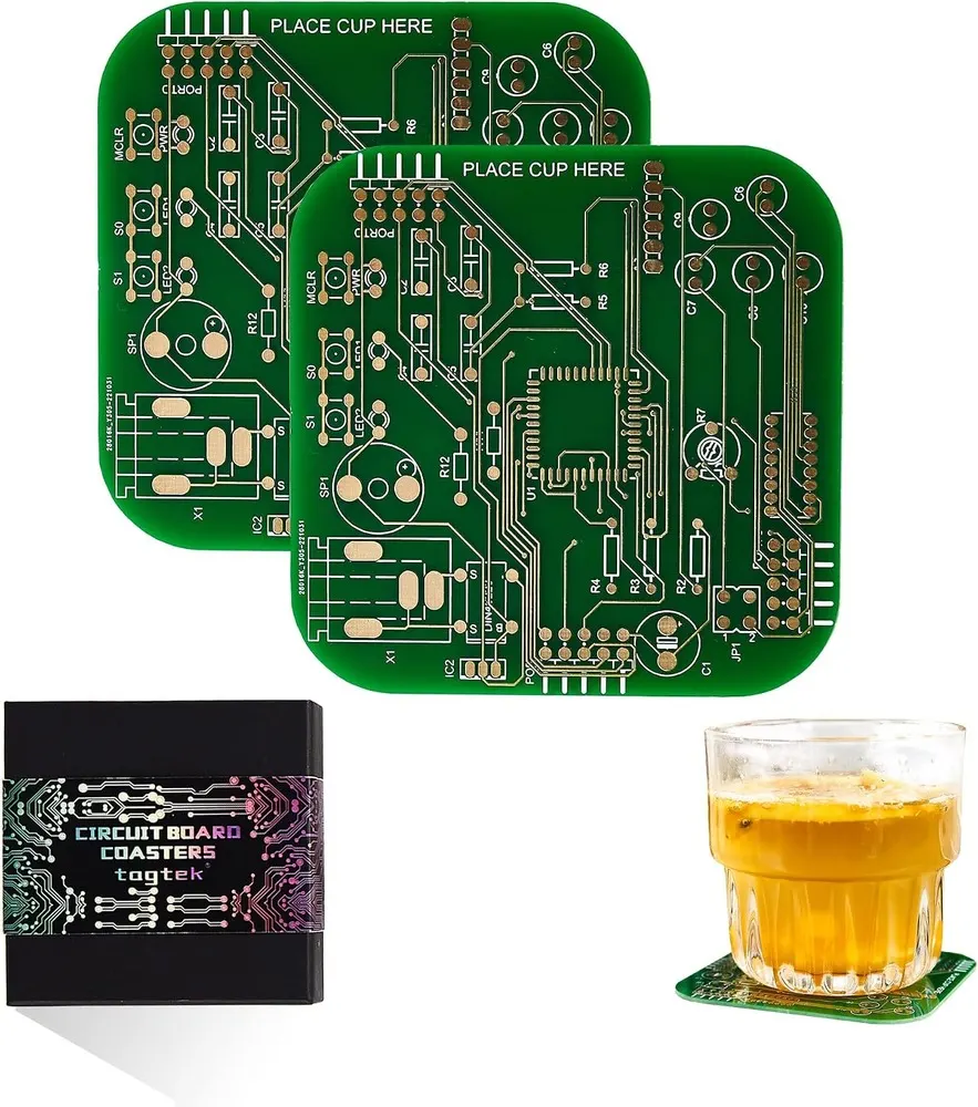 PCB Circuit Board Coasters