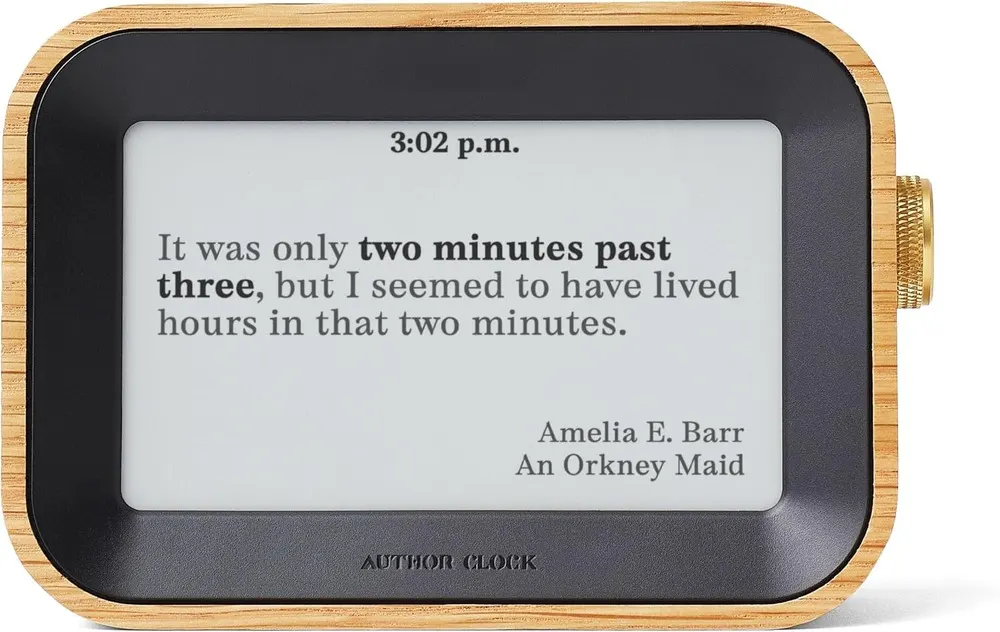 Author Clock