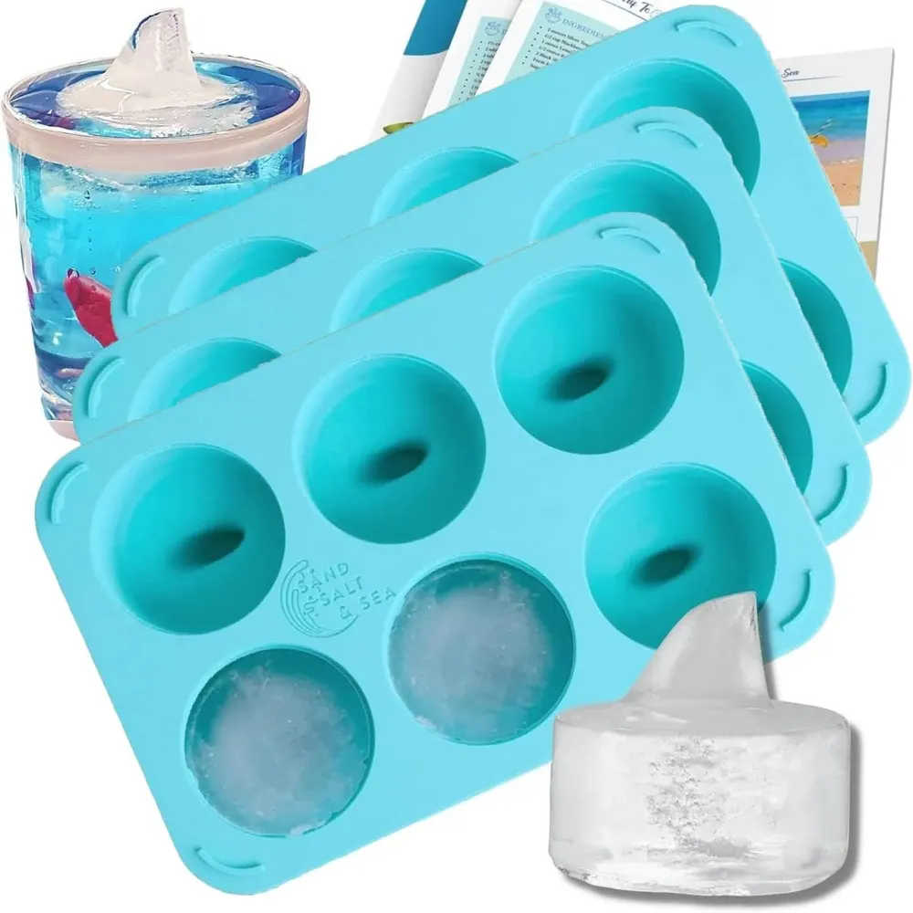 Shark-Shaped Silicone Ice Mold