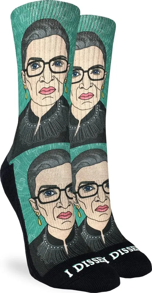 Good Luck Sock Women's Ruth Bader Ginsburg Socks