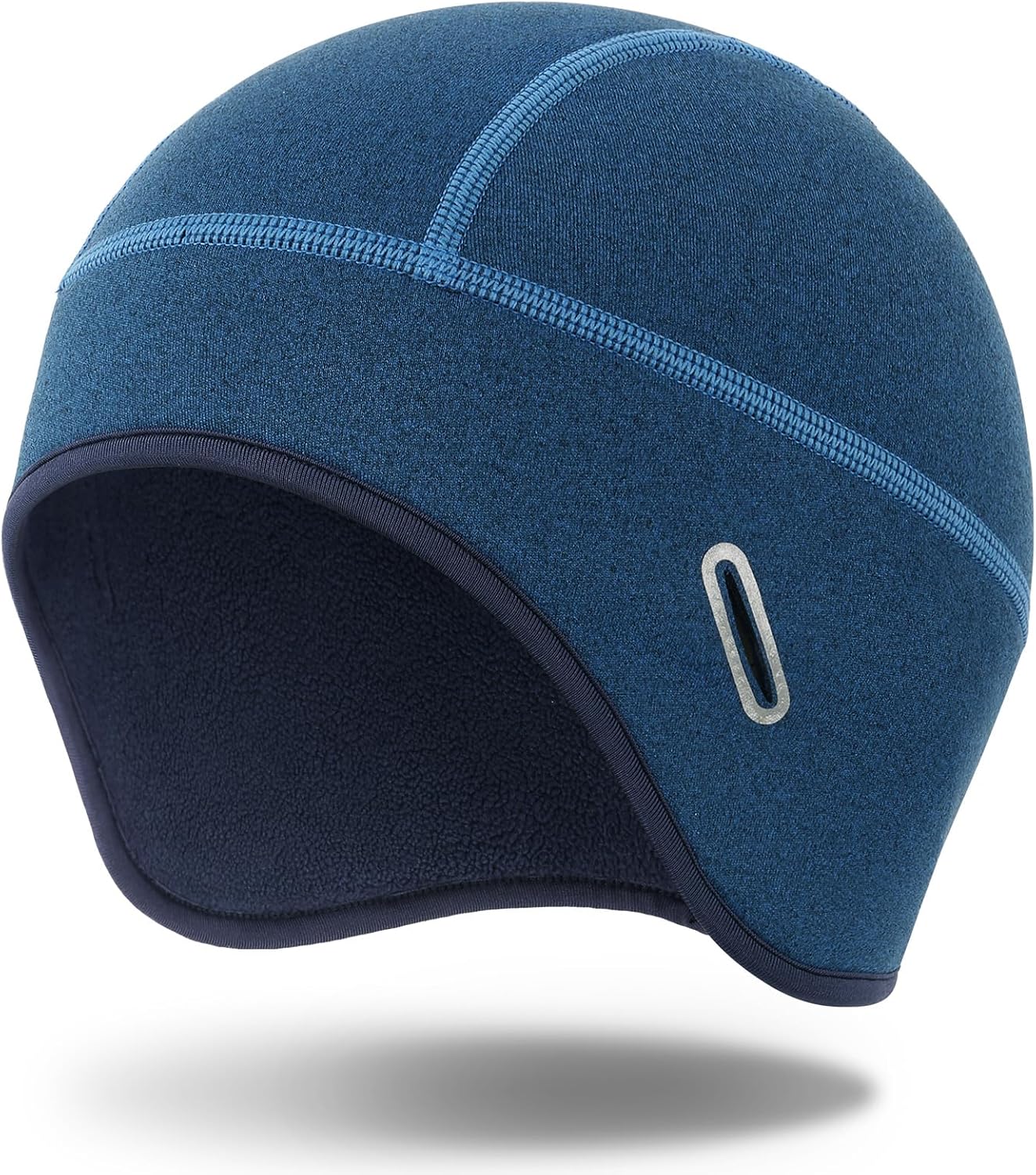 MELASA Winter Helmet Liner Skull Cap with Glasses Slots