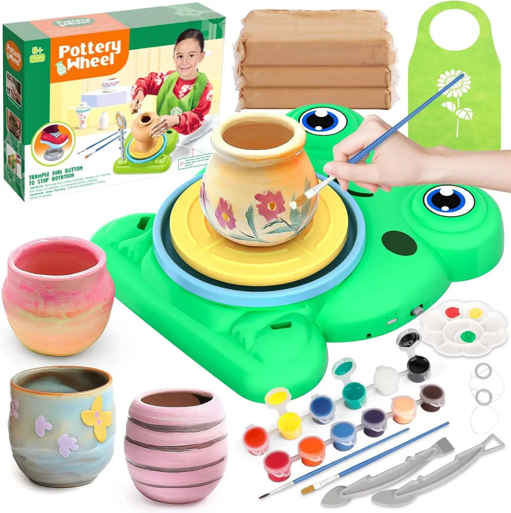 Pottery Wheel for Kids - Painting Craft Kit