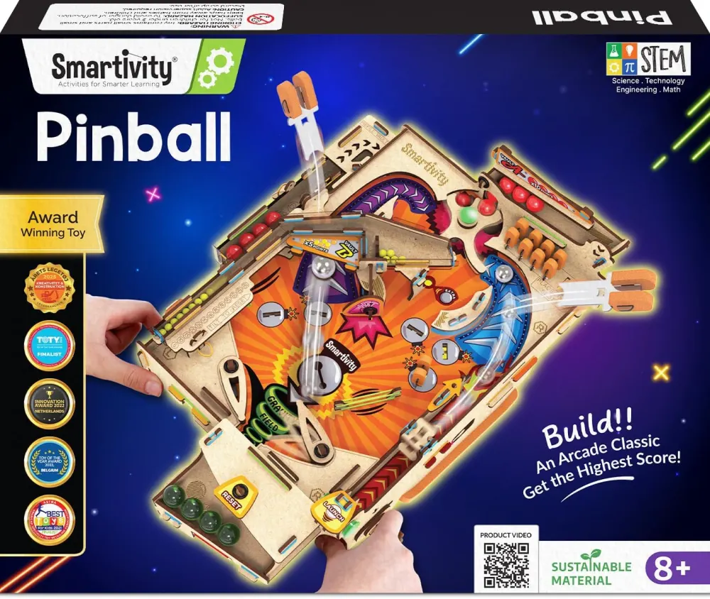 Smartivity DIY Pinball Machine Kit