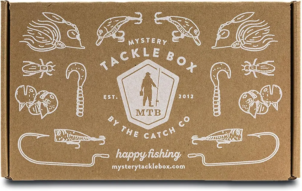 Catch Co Mystery Tackle Box Freshwater Bass Fishing Kit