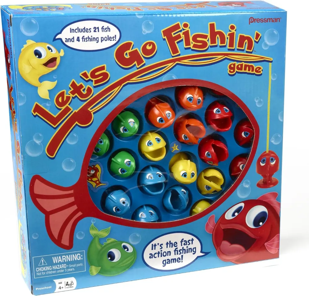 Let's Go Fishin' Game by Pressman