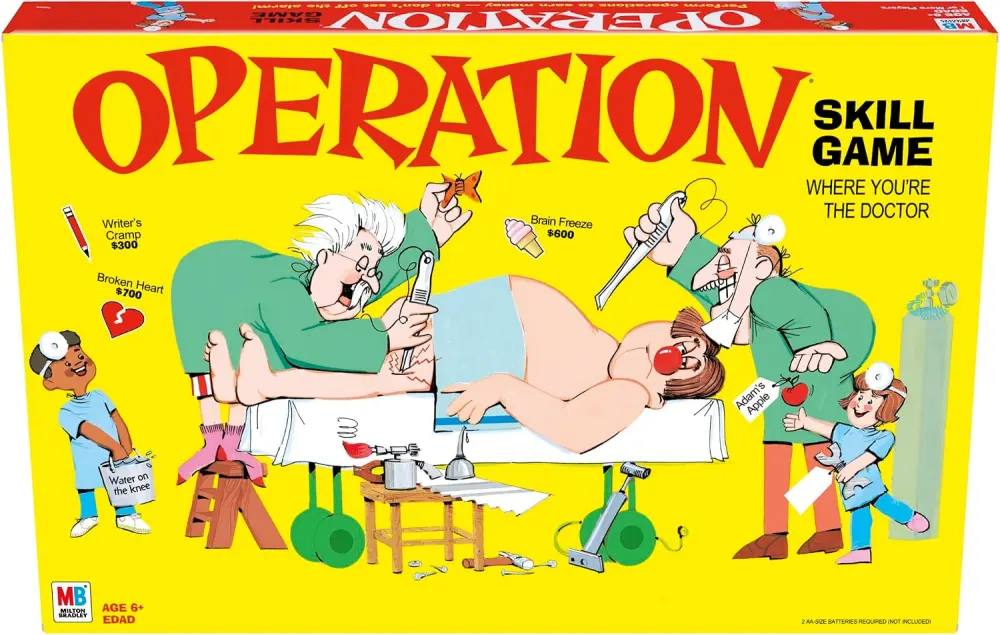 Operation Electronic Board Game