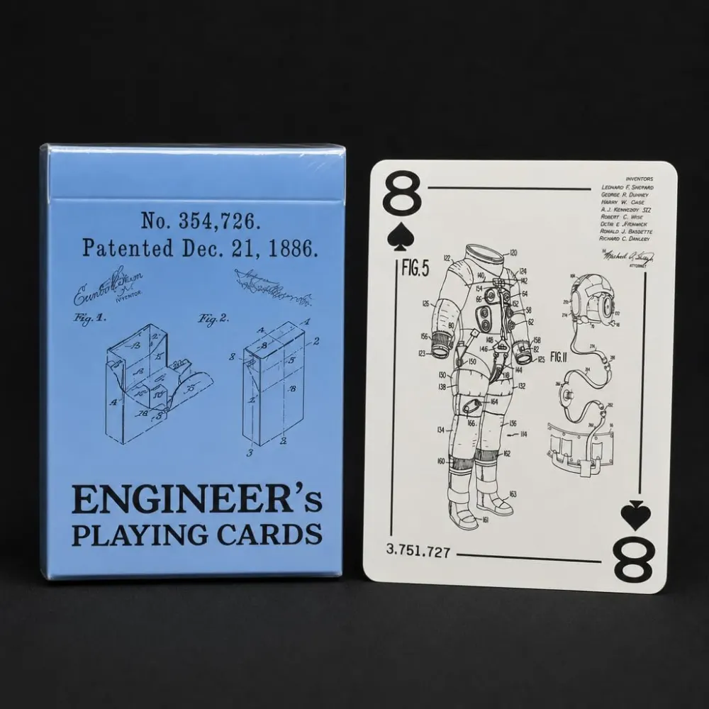 Engineering Drawing Playing Cards