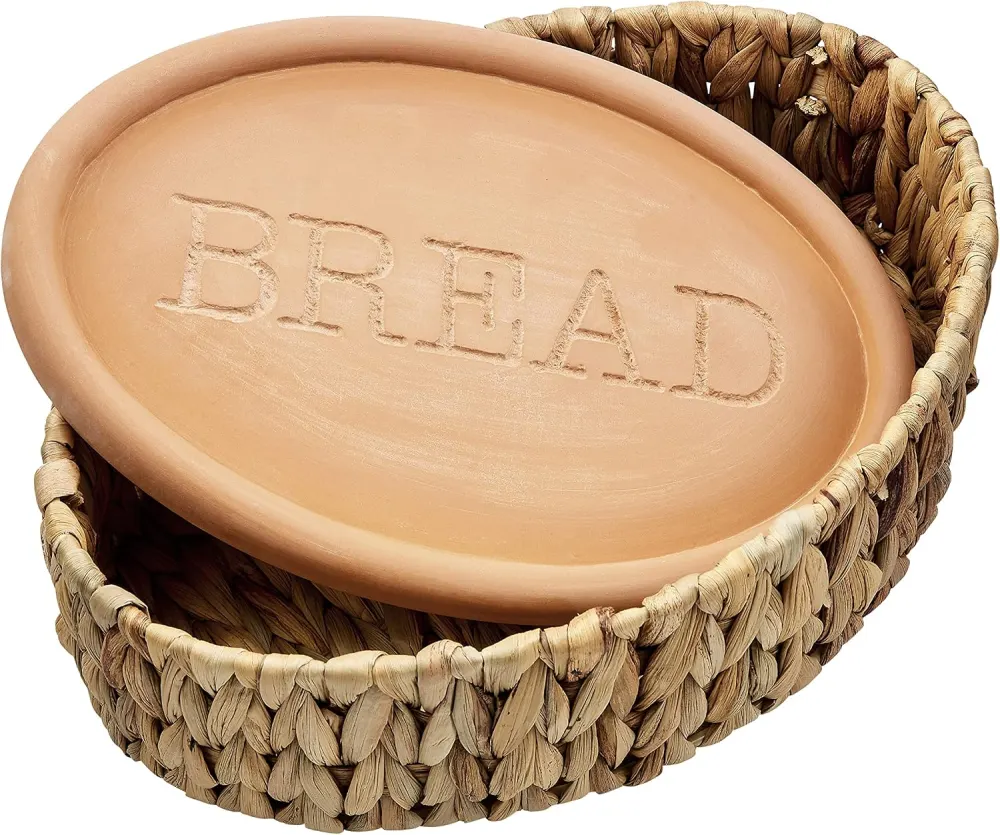 Terracotta Bread Warming Set