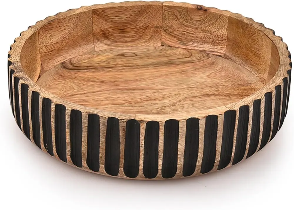 Mango Wood Catch-All Bowl