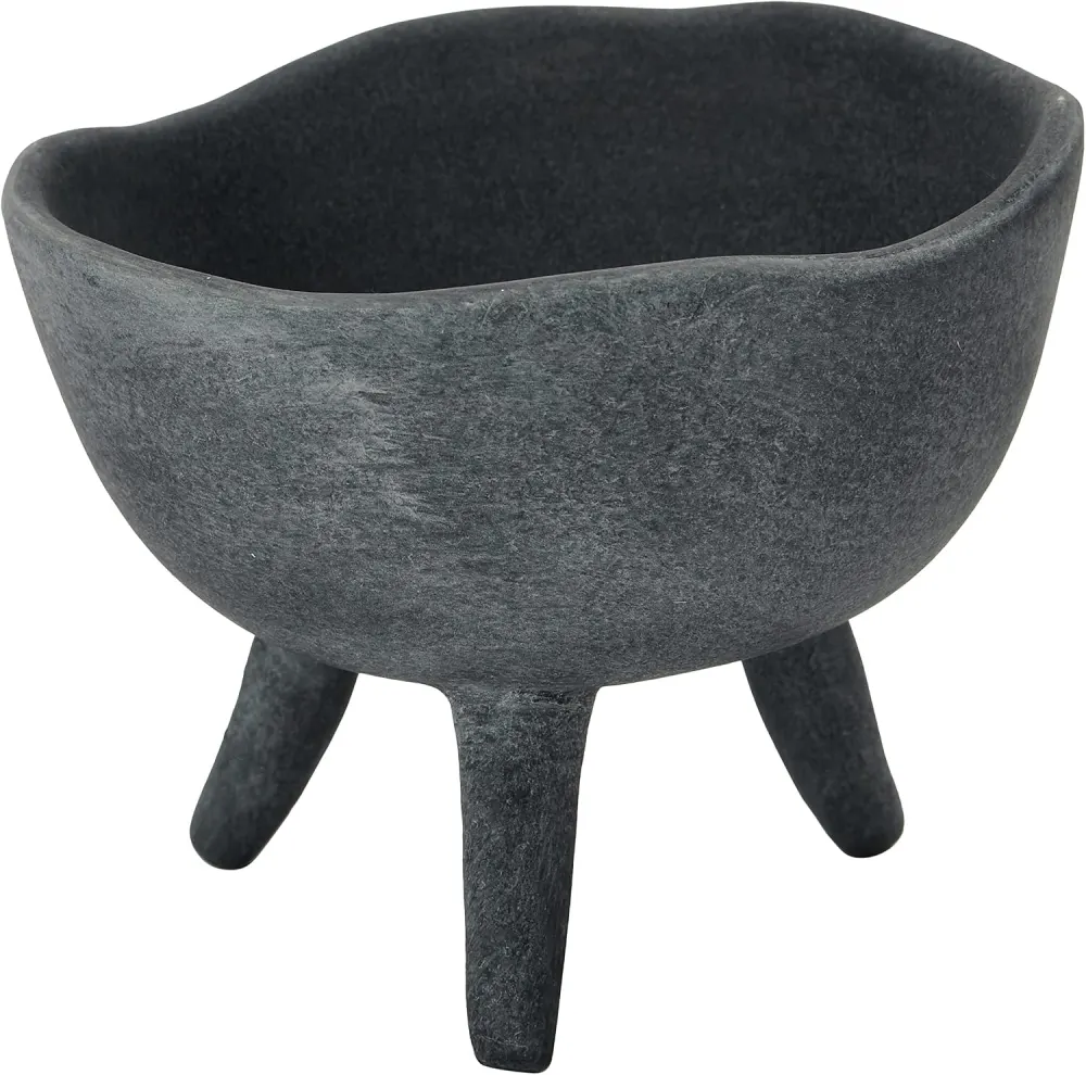 Boho Terracotta Footed Bowl