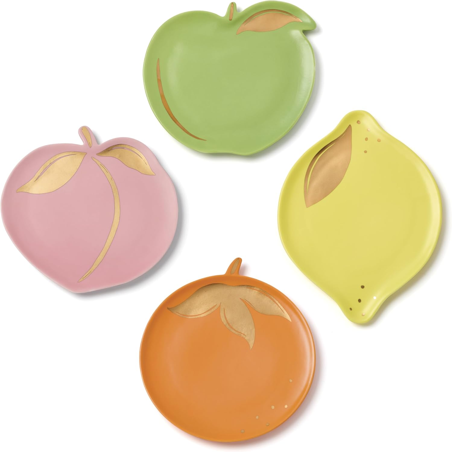 kate spade new york Tutti Fruity Tidbit Plates, Set of 4