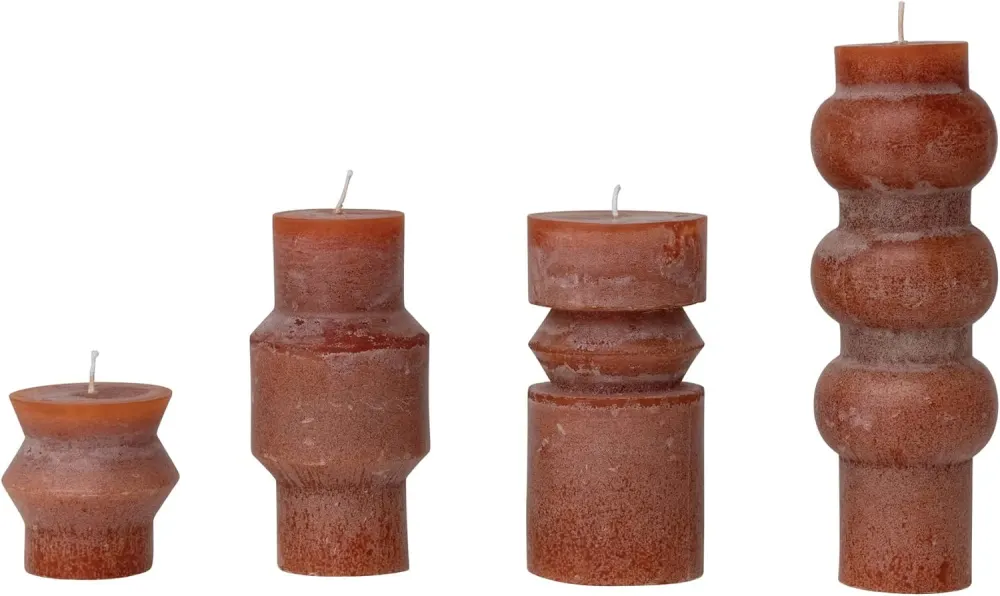 Totem Pillar Candles, Spice