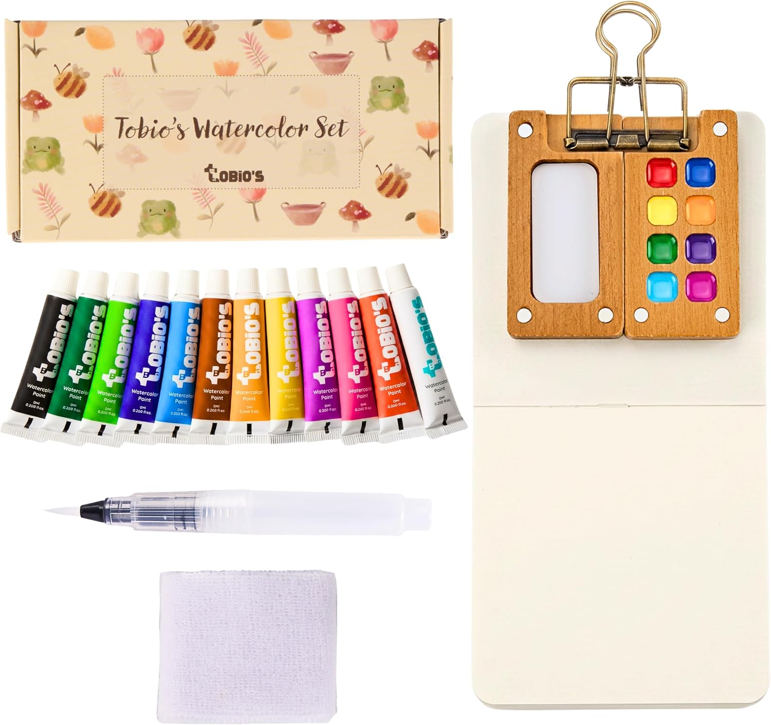 Tobios Watercolor Mini Travel Kit