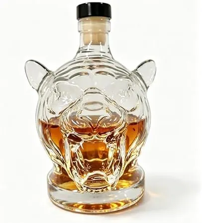 Lion Head Whiskey Decanter