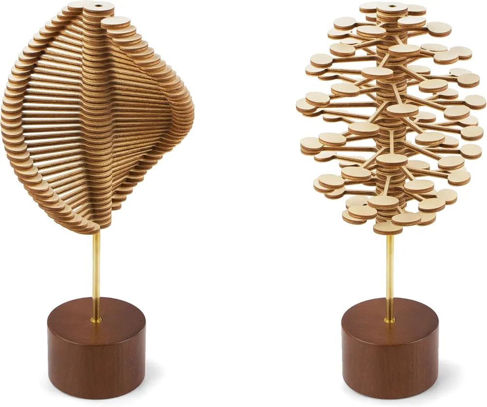 PLAYABLE ART Helicone Kinetic Desk Sculpture