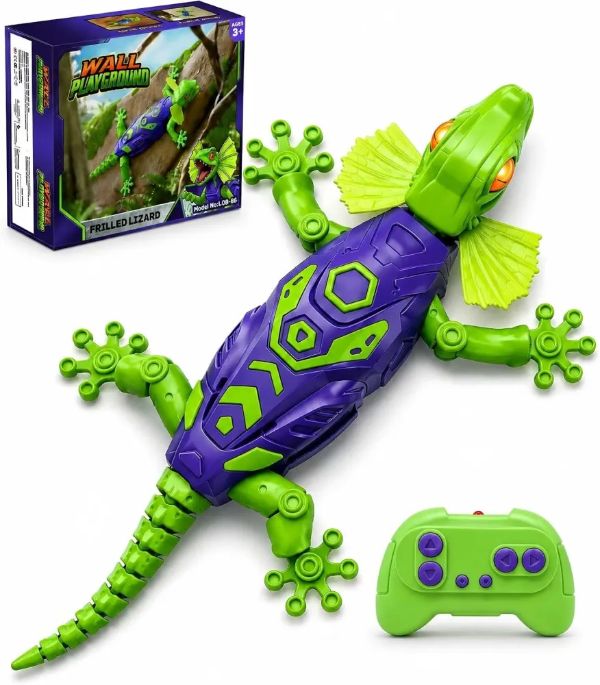 Remote Control Wall Climbing Gecko Toy