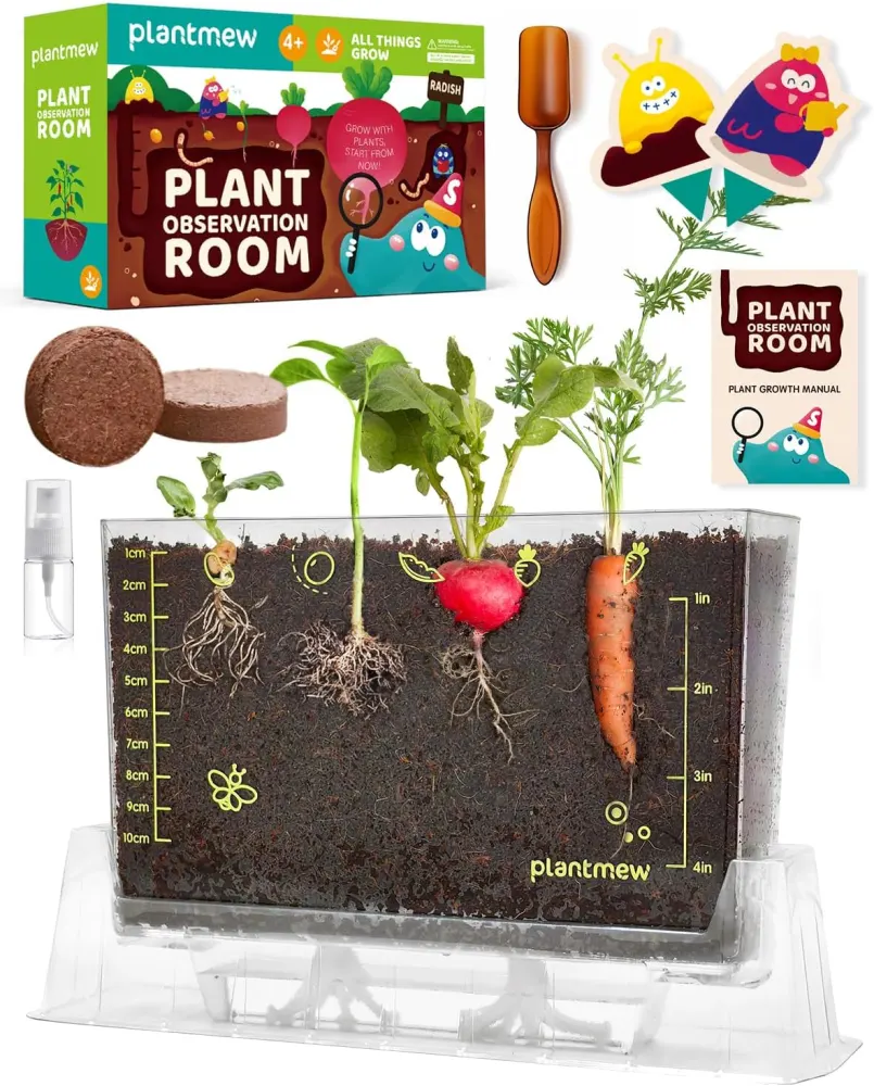 Root Viewer Kit with 6 Seed Varieties
