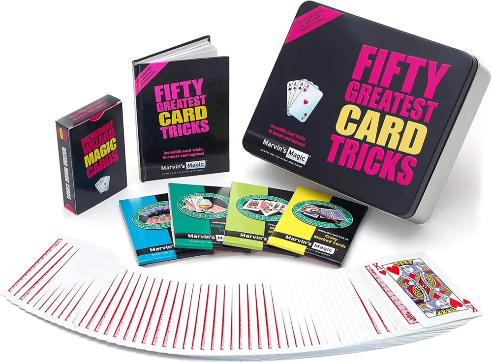Marvin's Magic Fifty Greatest Card Tricks Set