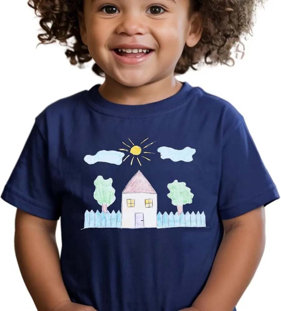 Personalized Kid's Drawing T-Shirt