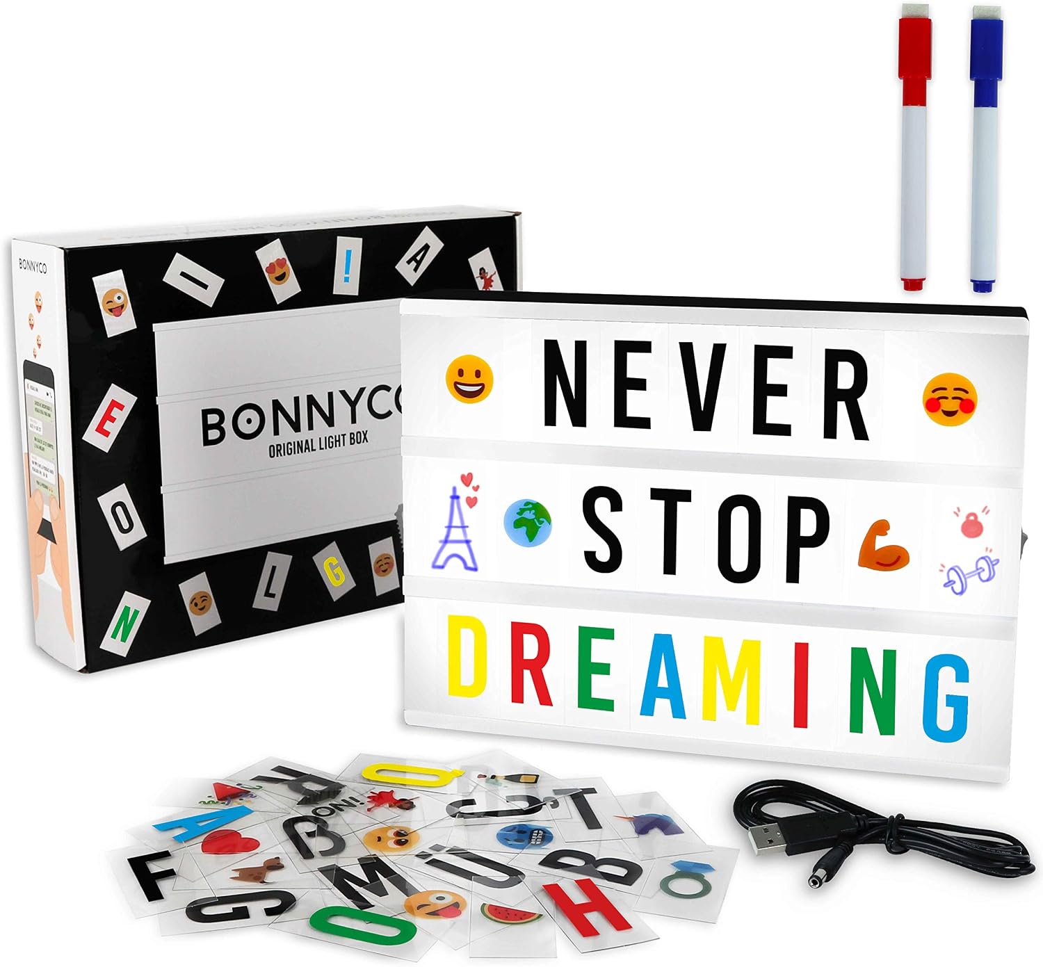 Cinema Light Box Letter Board