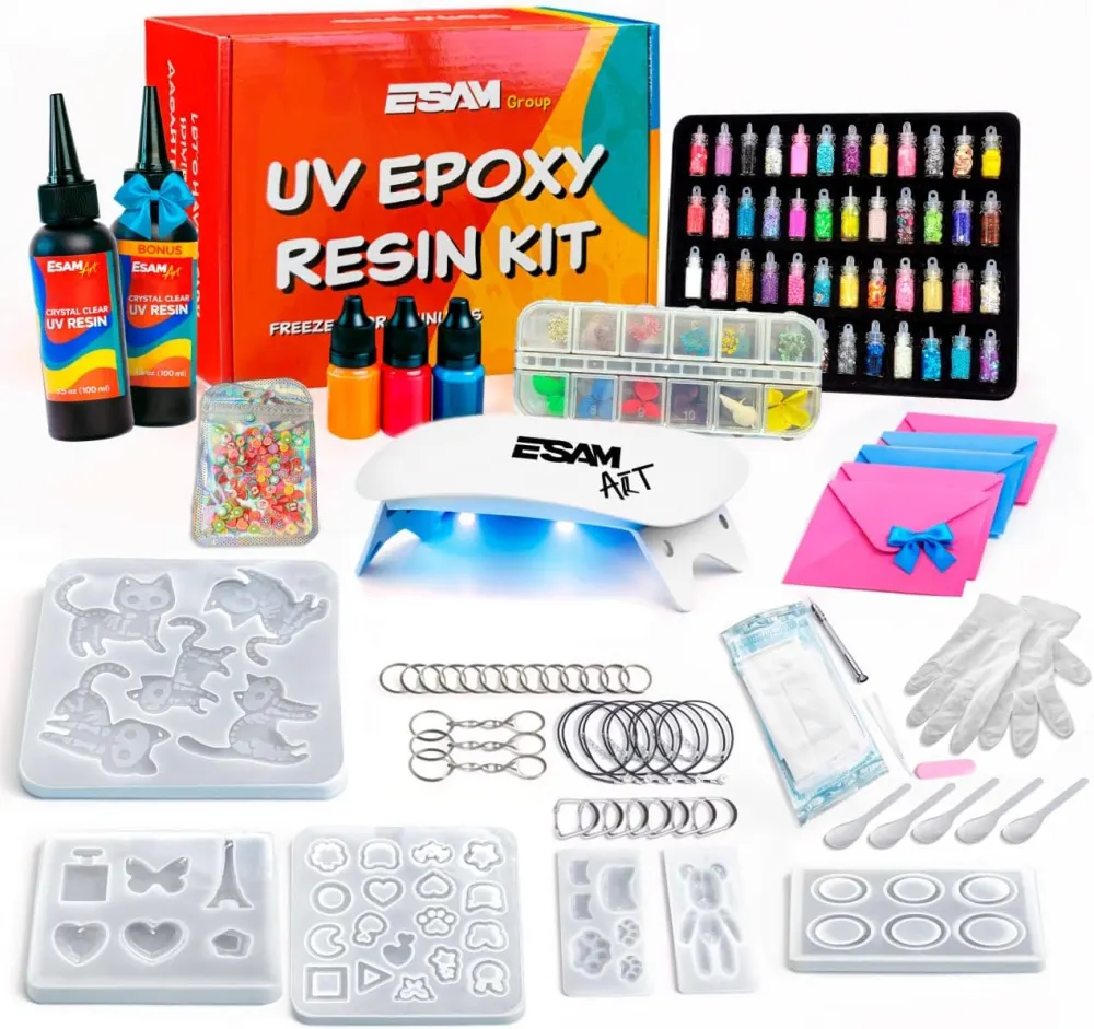 UV Resin Jewelry Making Kit