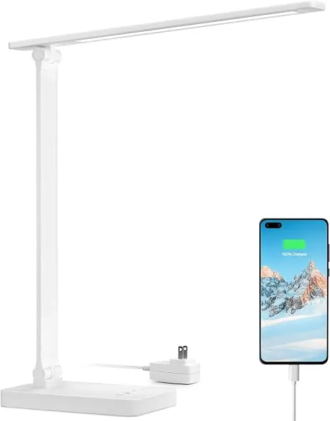 Lepro LED Desk Lamp with USB Charging Port