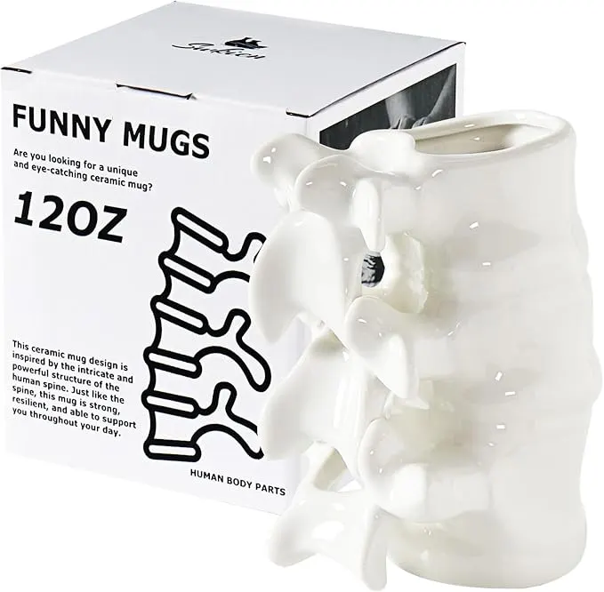 Ceramic Coffee Mug, Funny Gift for Surgeons/Anatomy
