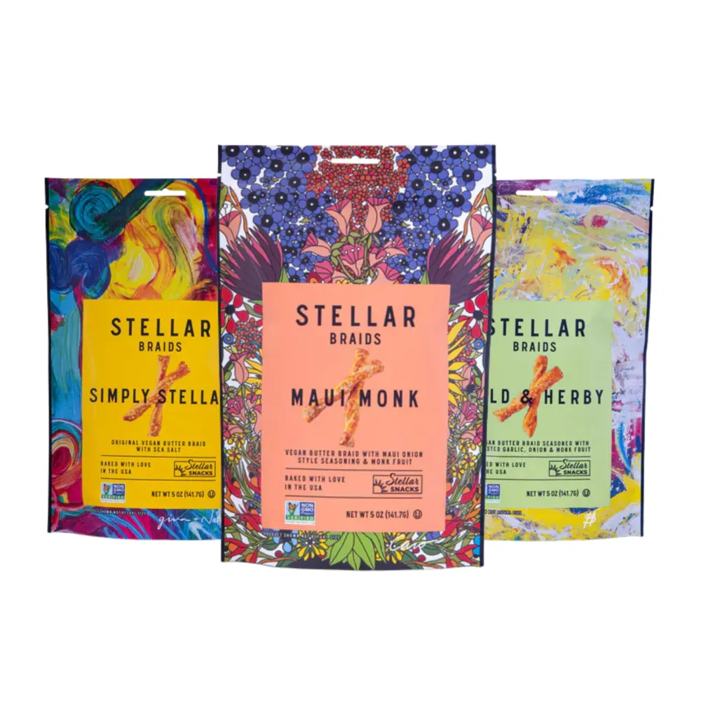 Stellar Snacks Pretzel Variety Pack, 3 Flavors