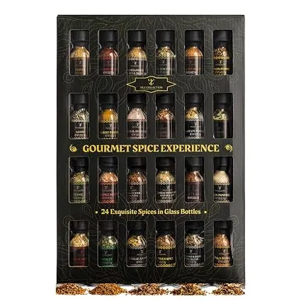 Tilz 24 Gourmet Spices Gift Set for Cooking & Grilling