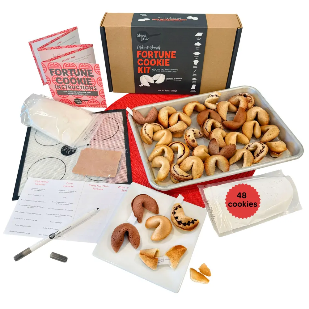 Global Grub DIY Fortune Cookie Kit, Makes 48