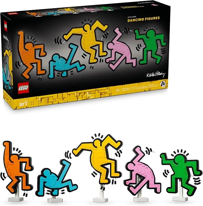 LEGO Art Keith Haring: Dancing Figures
