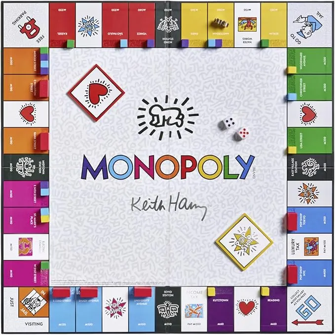 Monopoly: Keith Haring Pop Shop 40th Anniversary