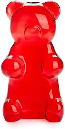 Balvi Yummy Bear Vase, Red
