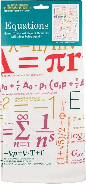 Equations Dish Towel