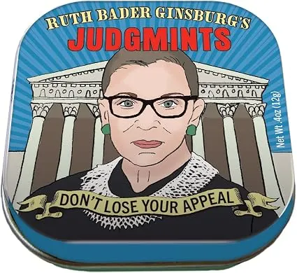 RBG JudgMints Breath Mints