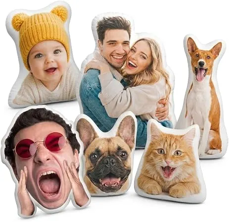 Custom Face Photo Pillow