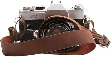 CANPIS Crazy Horse Leather Camera Strap