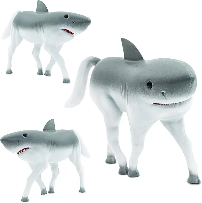 Randimals Hork Horse & Shark Mini Animal Figure