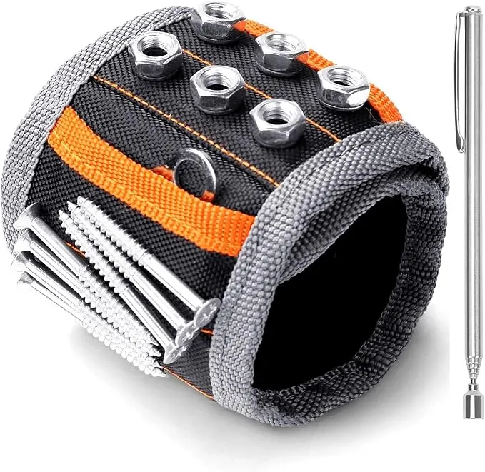 HORUSDY Magnetic Wristband for Holding Screws, Nails, and Drill Bits