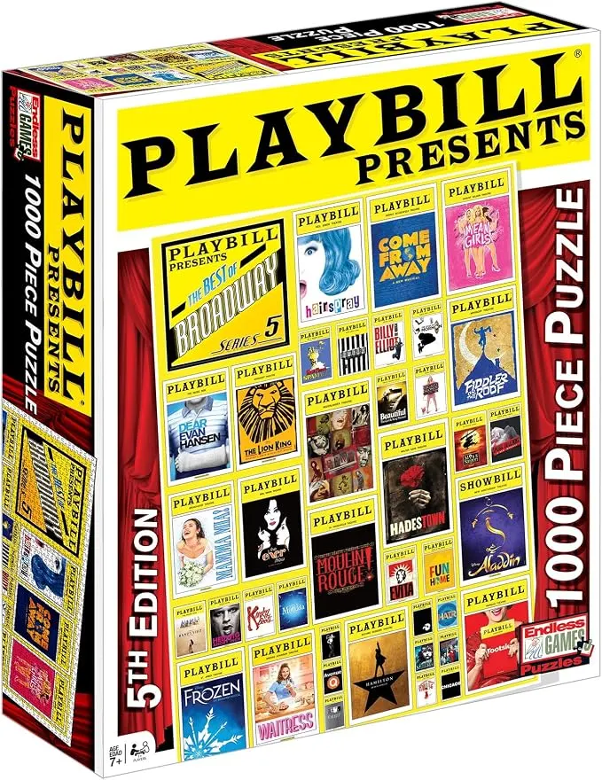 Playbill Broadway Cover -- 1000 Piece Jigsaw Puzzle