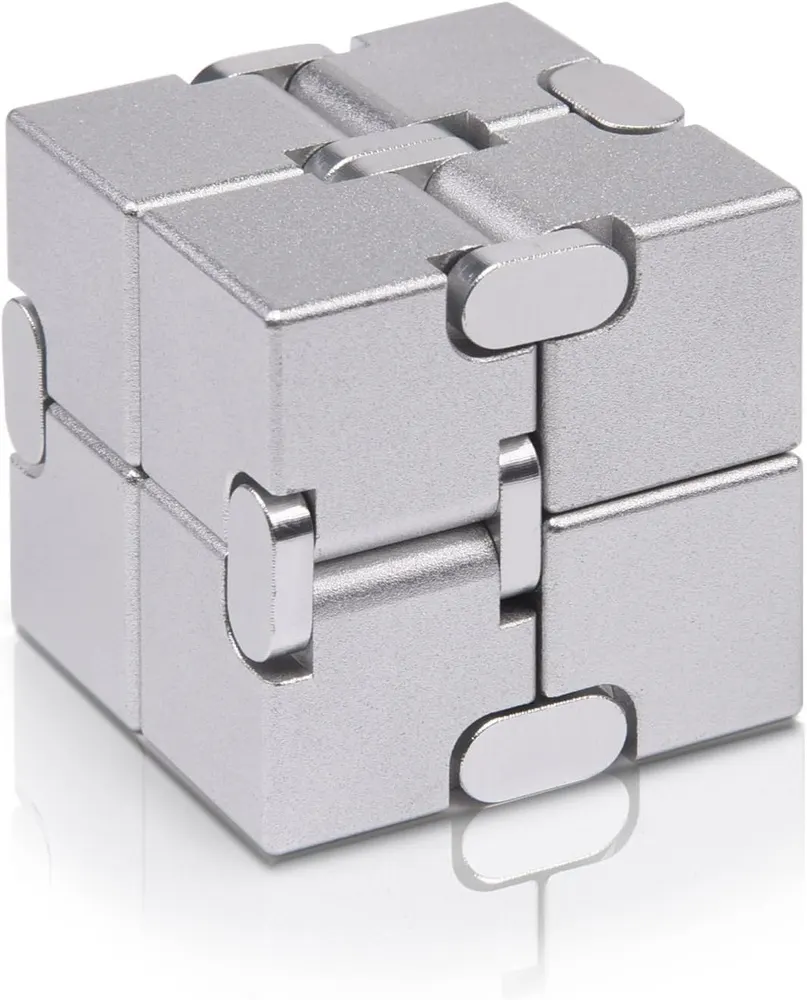 JOEYANK Metal Infinity Cube Fidget Toy