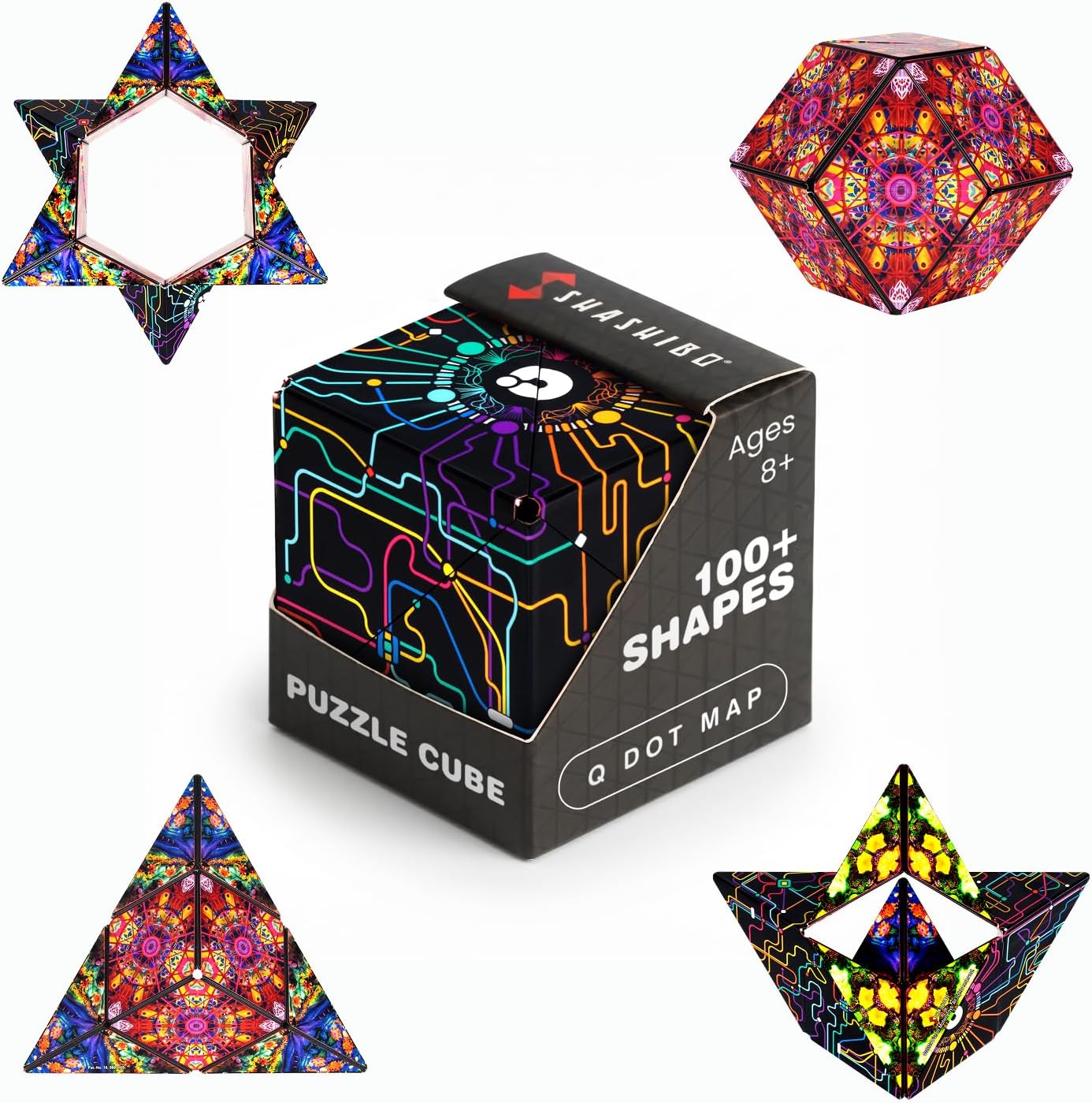 Shashibo Magnetic Shape-Shifting Puzzle Cube