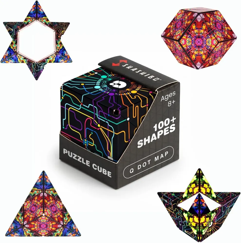 Shashibo Magnetic Shape-Shifting Puzzle Cube