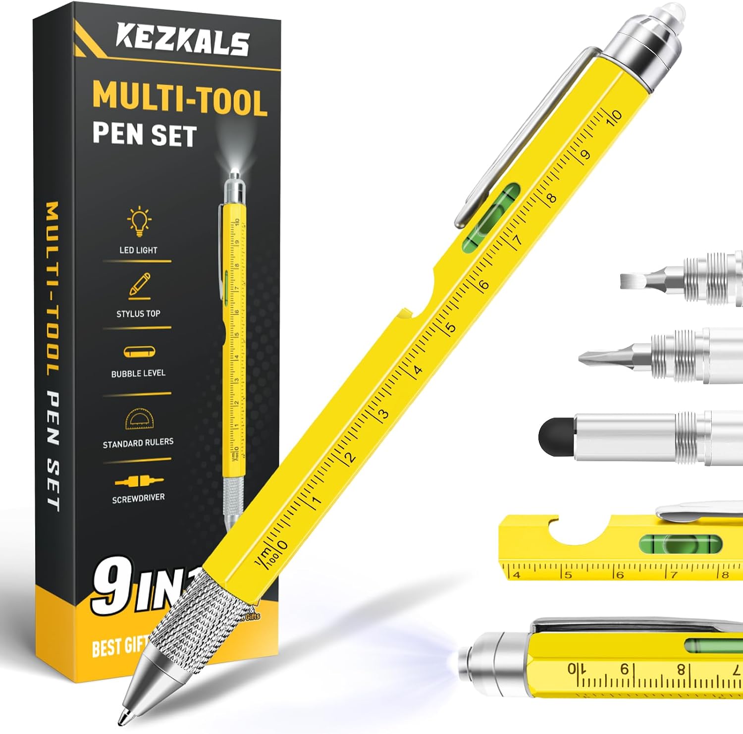 KEZKALS 9-in-1 Multitool Pen