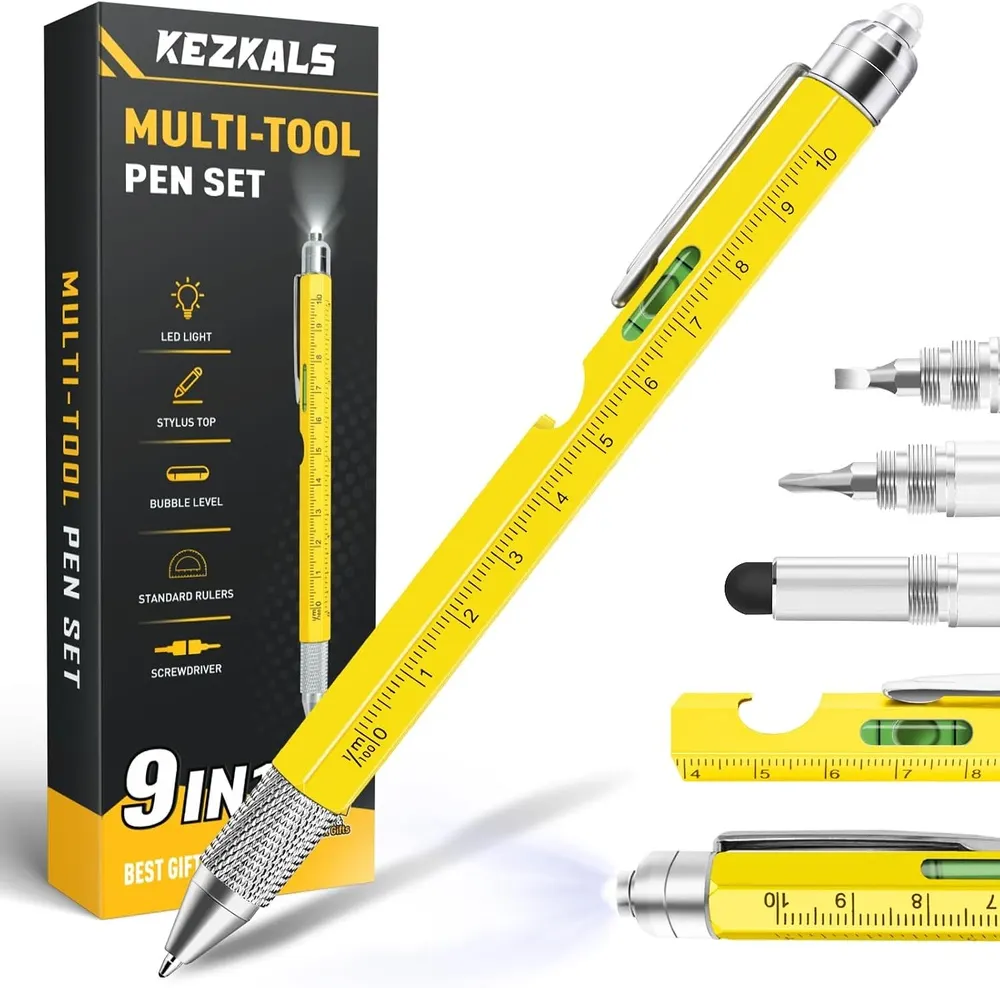 KEZKALS 9-in-1 Multitool Pen