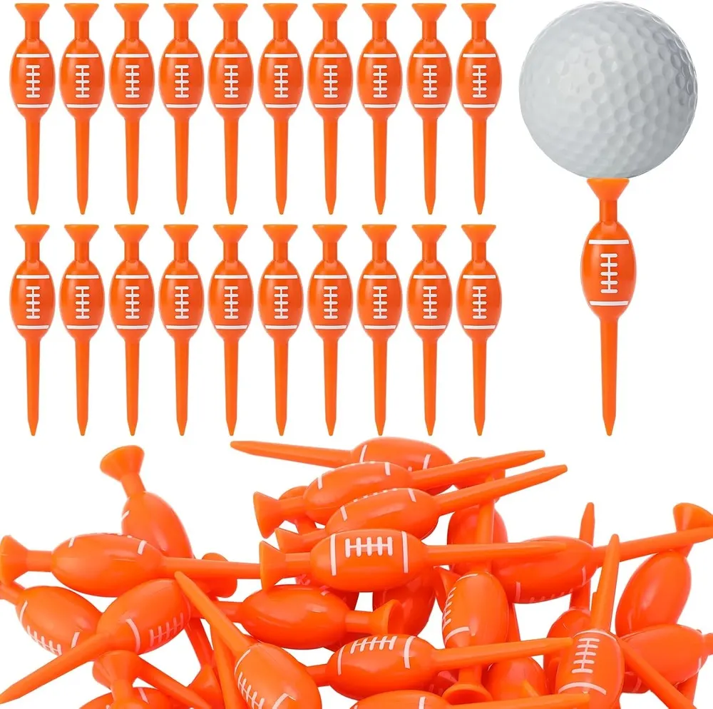 Shappy High-Visibility Golf Tees, 50-Pack