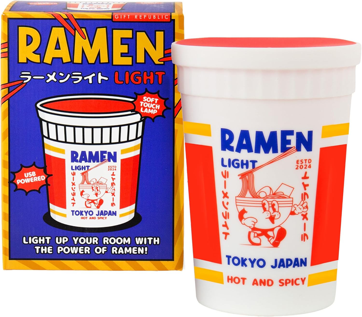 Gift Republic Ramen Pot Silicone Light with Timer